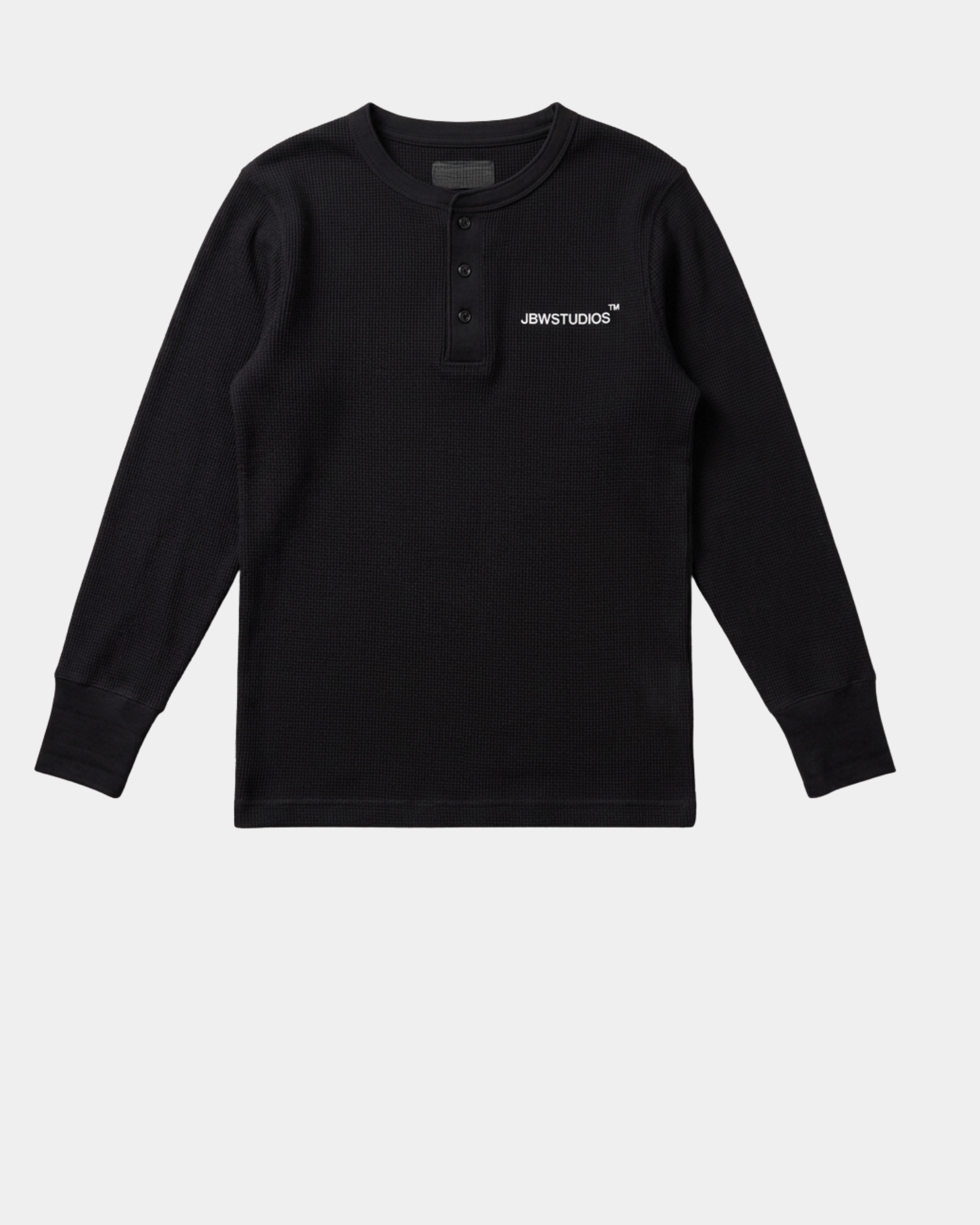 ASH BLACK HENLEY JB-01